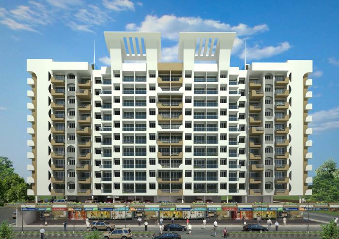 1 BHK Semi-Furnished in Kasturi Heights , Mira Road