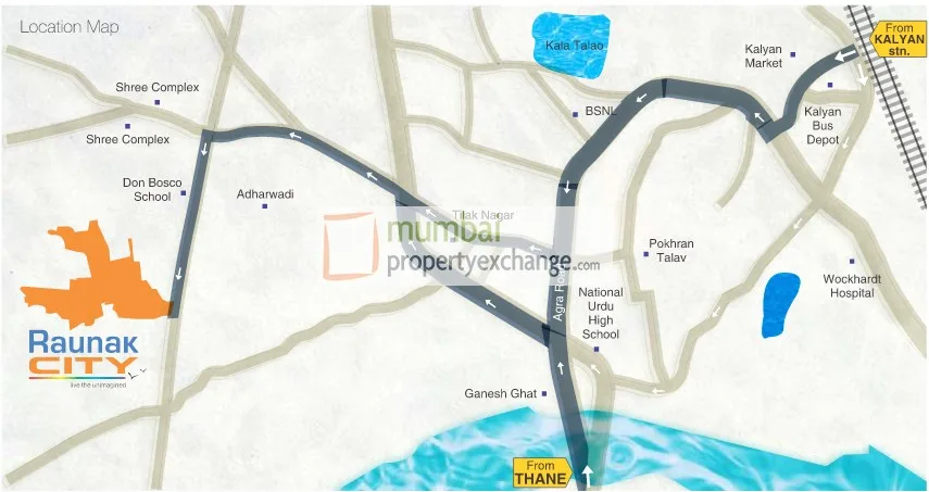 Raunak City Sector IV - D4, Kalyan — floor plan 2