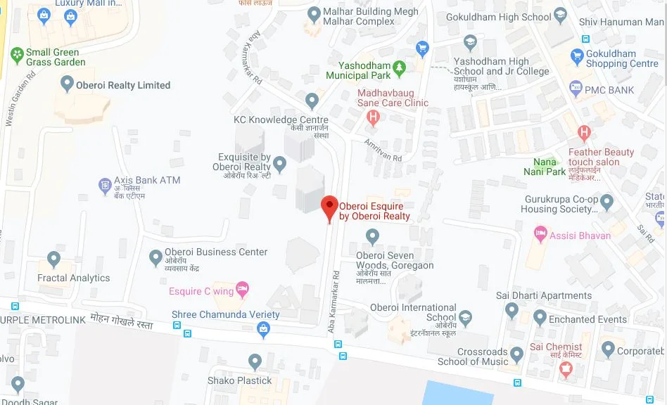 Oberoi Esquire, Goregaon East — floor plan 2
