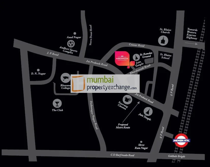 Neev Amberwood, Andheri West — floor plan 2