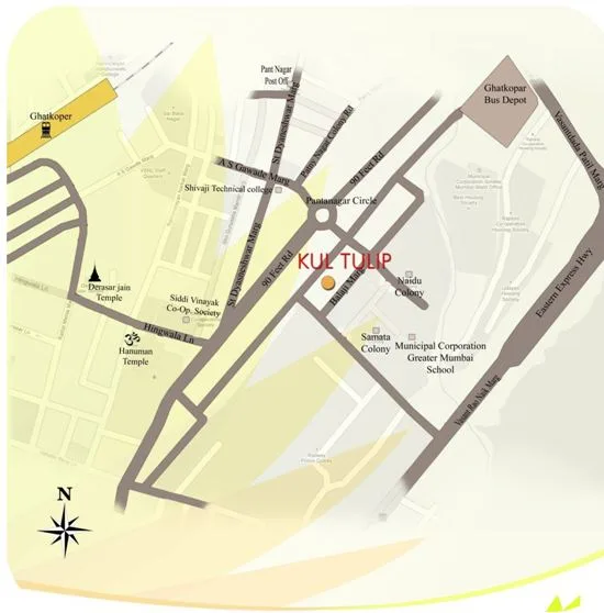 Kul Tulip, Ghatkopar East — floor plan 2