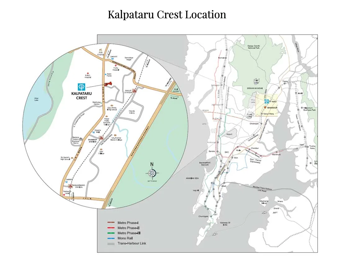 Kalpataru Crest, Bhandup — floor plan 2
