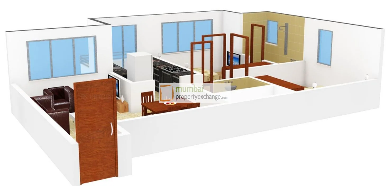 Avirahi Heights, Malad West — floor plan 1