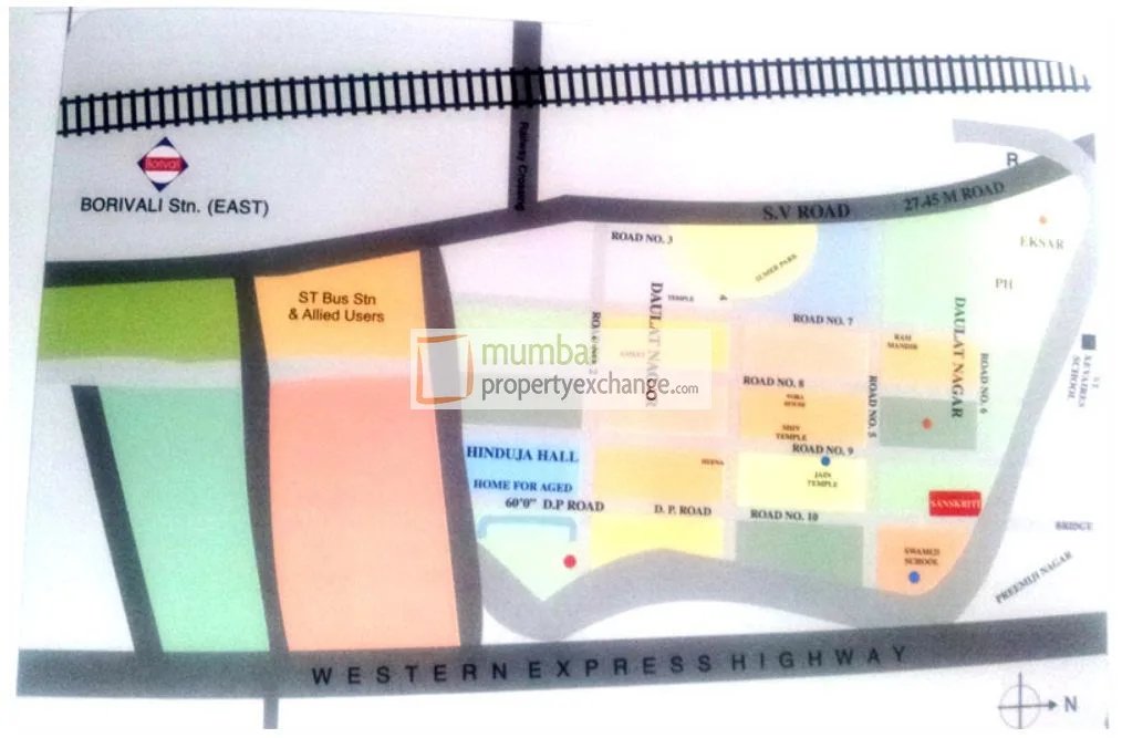 Sanskriti, Borivali East — floor plan 2