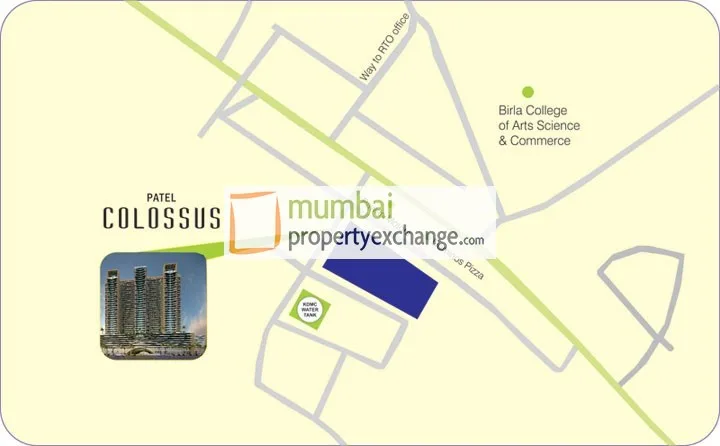 Patel Colossus Phase II, Kalyan — floor plan 2