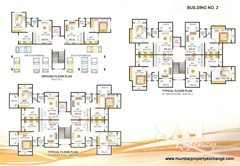 Sai Regency, Kalyan — floor plan 1