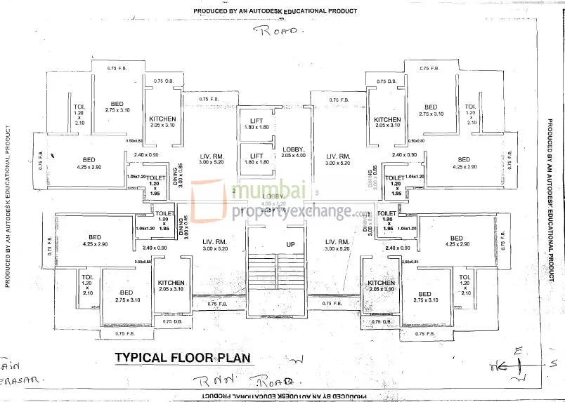 Natasha Royale, Ghatkopar East — floor plan 1