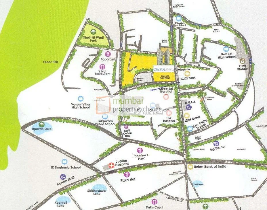 Crystal Spires, Thane West — floor plan 2