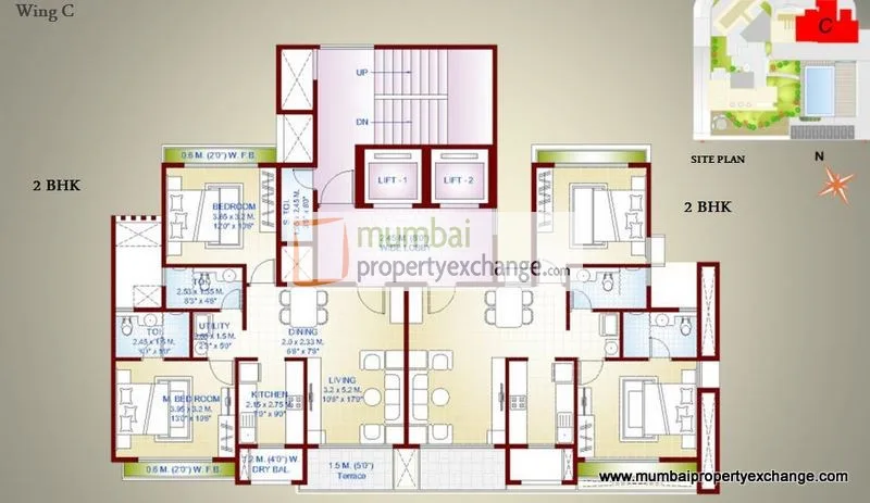 The Oasis, Belapur — floor plan 1