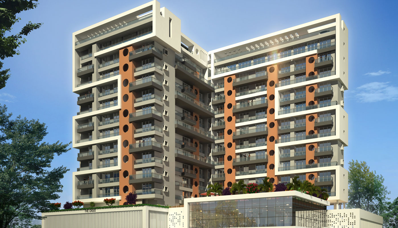 2 BHK Fully Furnished in The Oasis, Belapur
