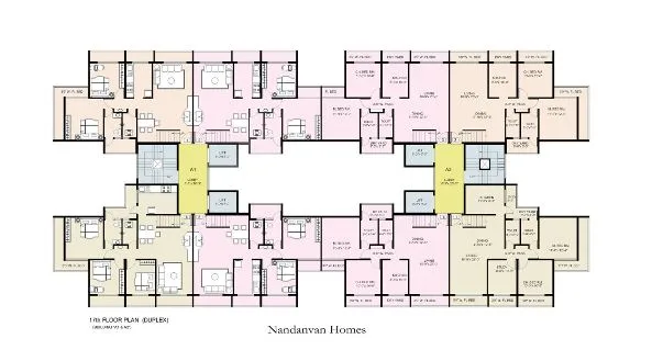 Nandanvan Homes, Thane West — floor plan 1
