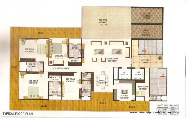 DLH Ornate, Khar West — floor plan 1