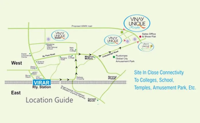 Vinay Unique Heights, Virar — floor plan 2