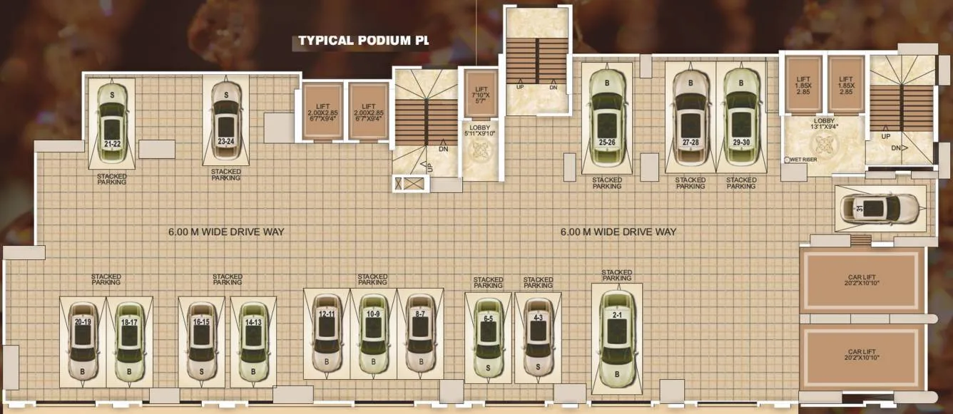 Manthan Embassy, Bandra West — floor plan 1