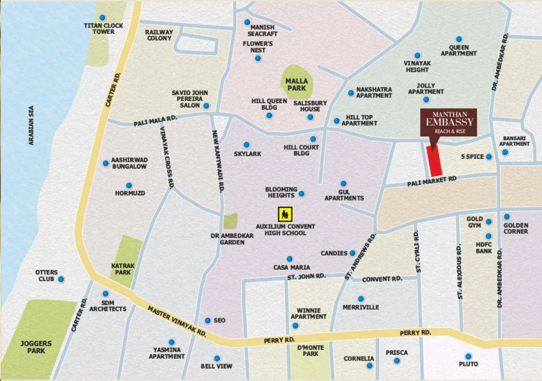 Manthan Embassy, Bandra West — floor plan 2