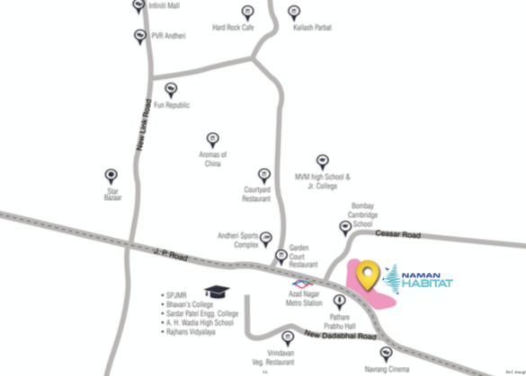 Naman Habitat, Andheri West — floor plan 2