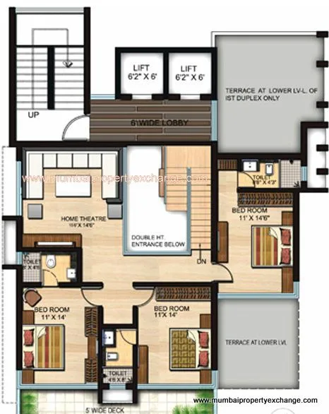 Trimurti, Dadar West — floor plan 1