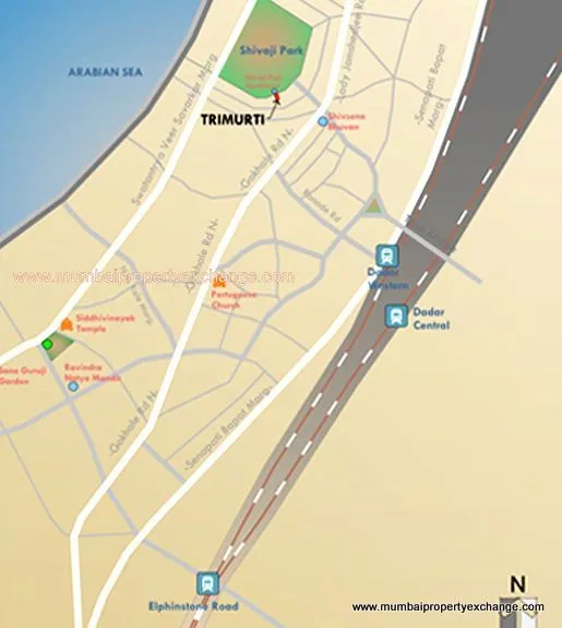 Trimurti, Dadar West — floor plan 2