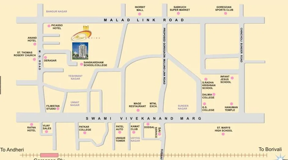 Meeras Empire, Goregaon West — floor plan 2