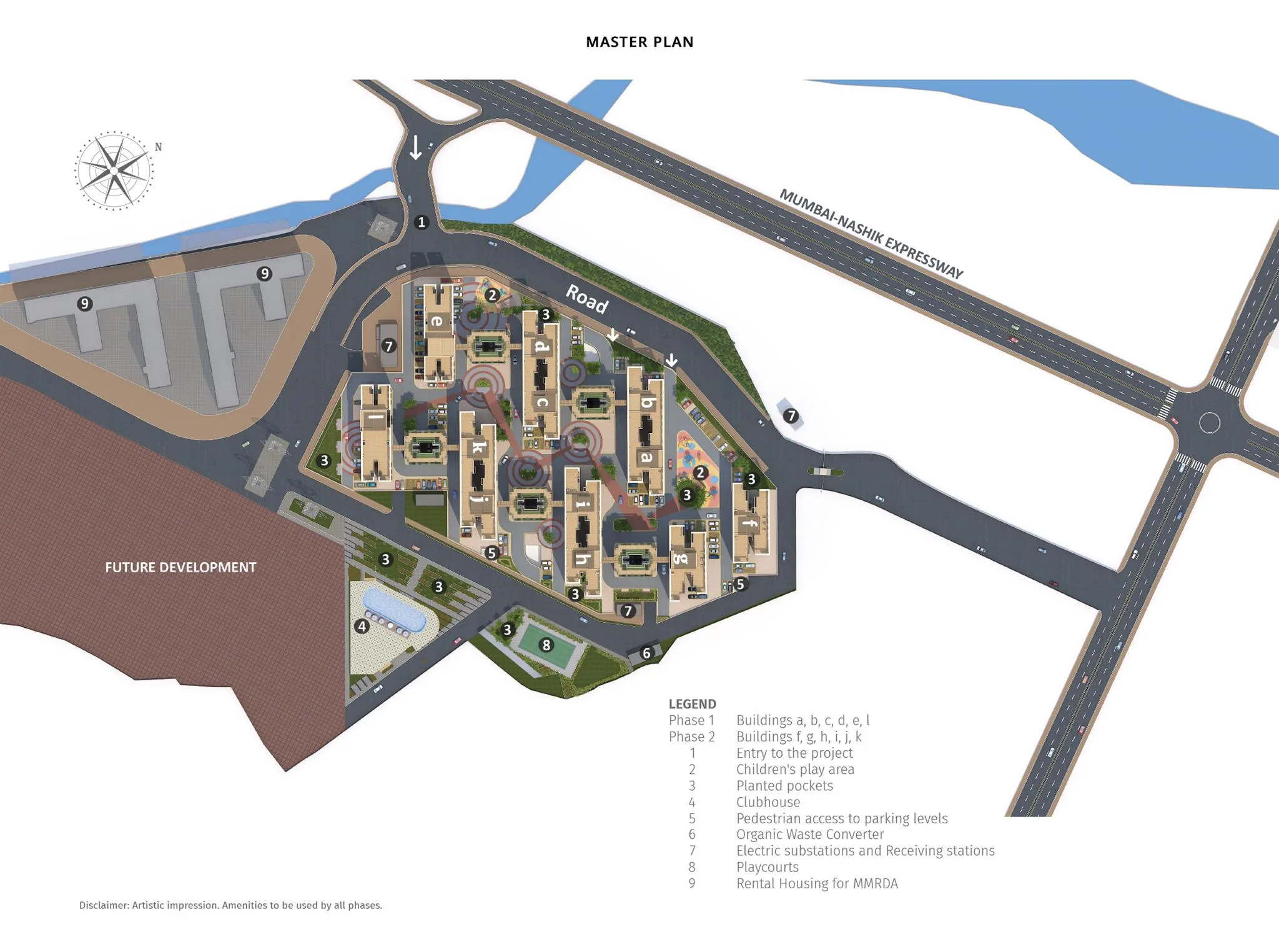 Tata Amantra, Kalyan — floor plan 1