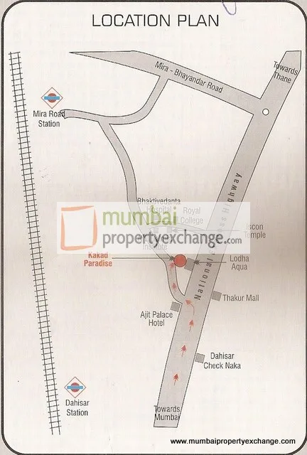 Kakad Paradise A B, Mira Road — floor plan 2