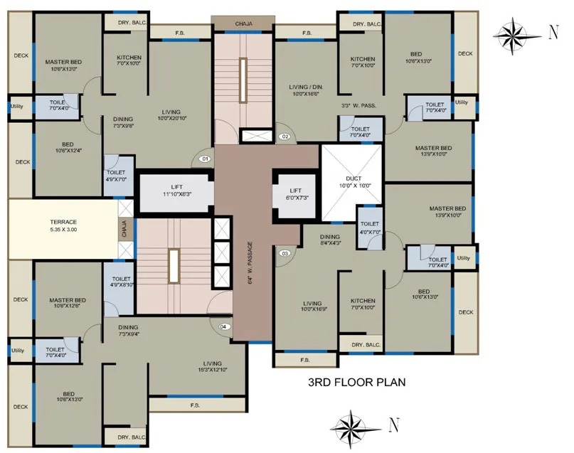 Western Woods, Goregaon East — floor plan 1