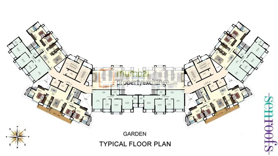 Mulund Senroofs I, Mulund East — floor plan 1