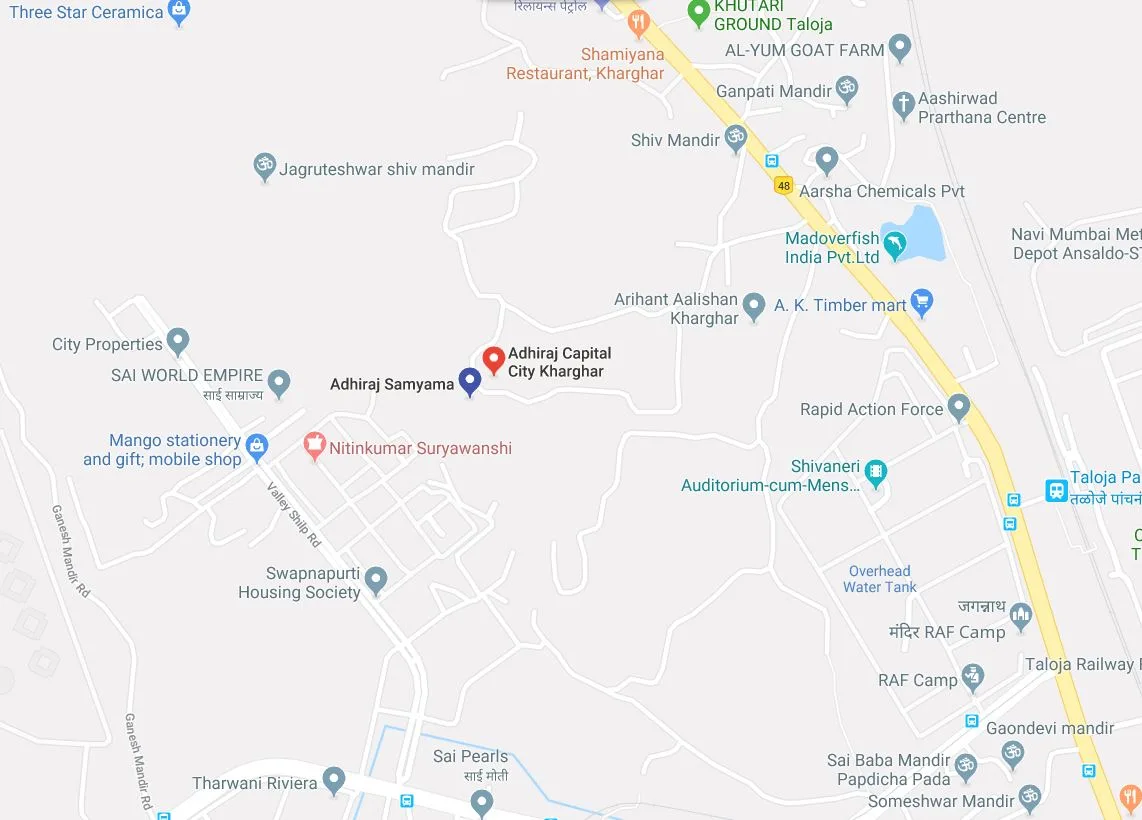 Adhiraj Samyama Tower 2A, Kharghar — floor plan 2