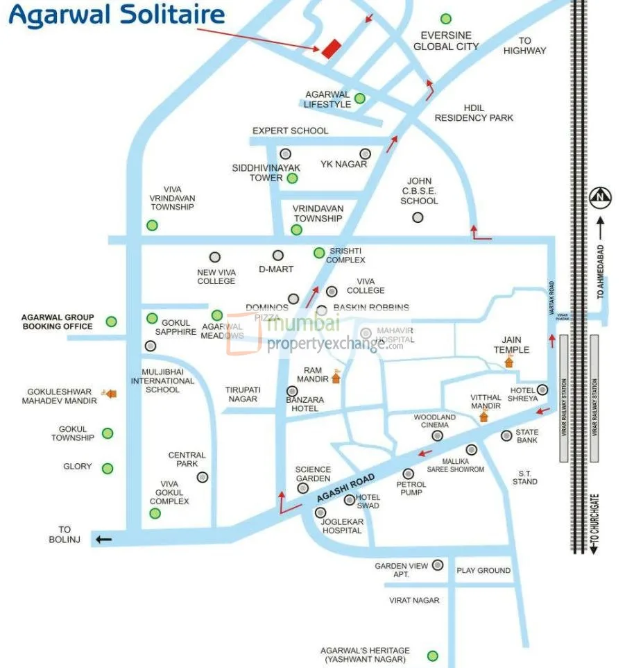 Agarwal Solitaire, Virar — floor plan 2