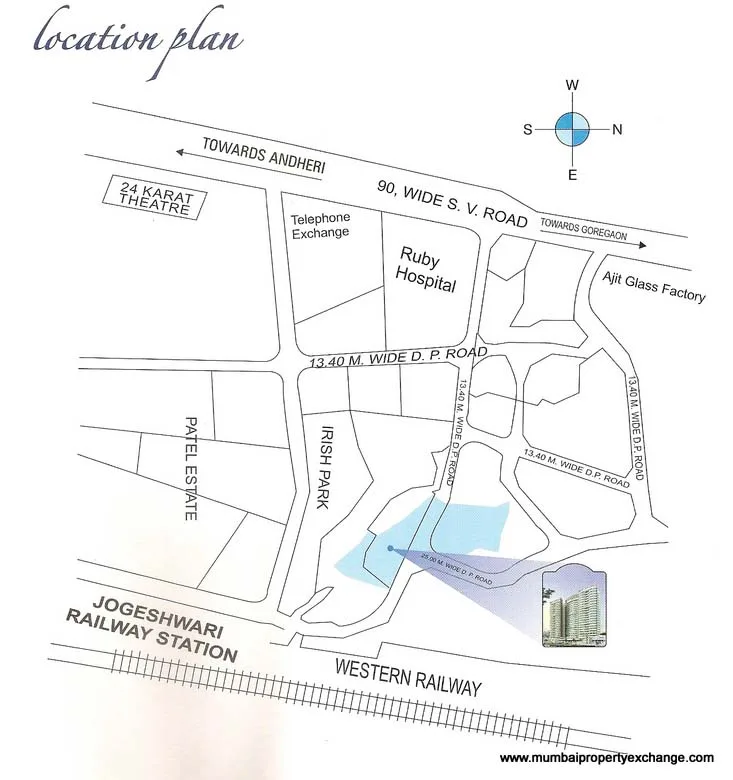 Universal Cubical, Jogeshwari — floor plan 2