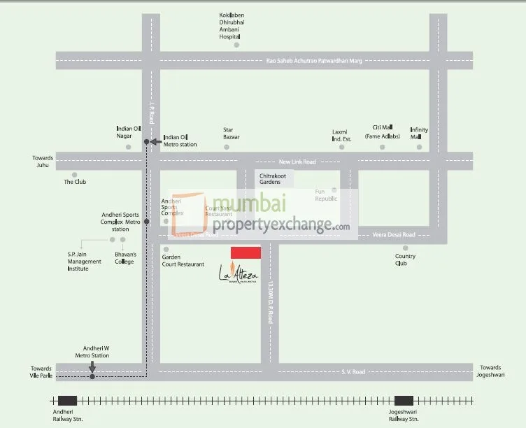 La Alteza, Andheri West — floor plan 2