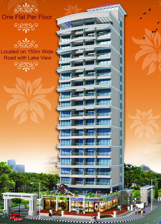 3 BHK Semi-Furnished in Sai Moreshwar Luxuria , Kharghar