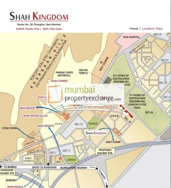 Shah Kingdom, Kharghar — floor plan 2