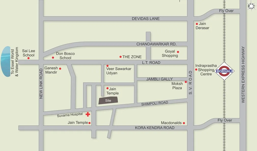 Satra Park, Borivali West — floor plan 2
