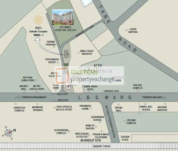 Joy Adinath Tower II, Bhandup — floor plan 2