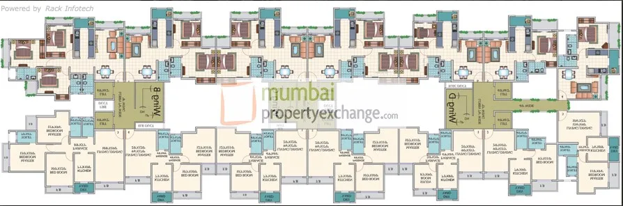 Pinnacolo, Mira Road — floor plan 1