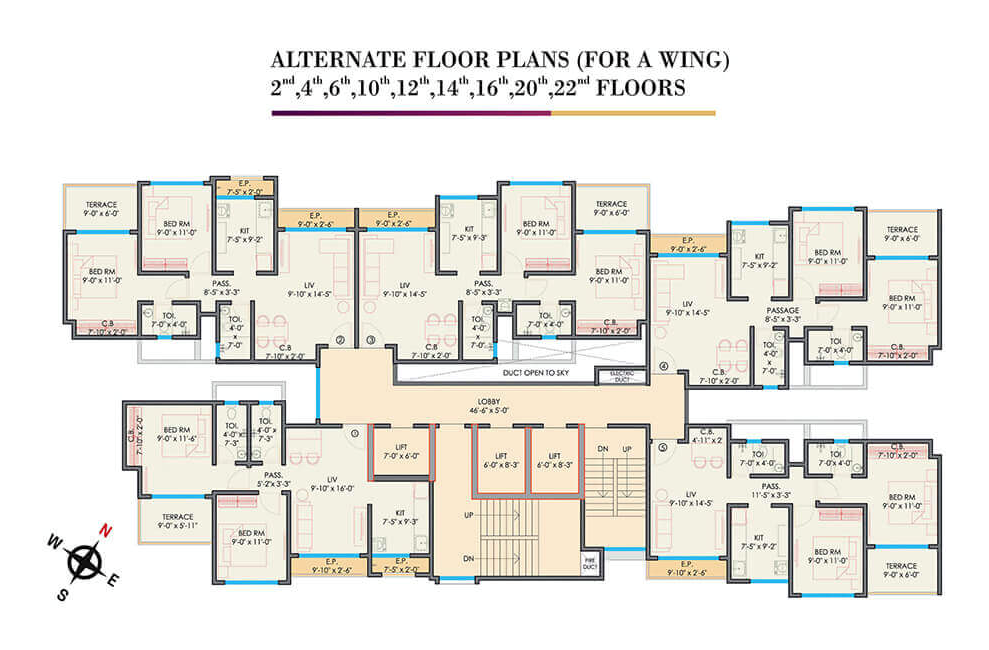 Guru Atman, Kalyan — floor plan 1