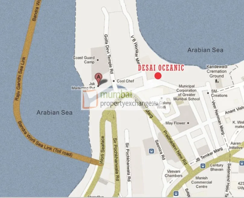 Desai Oceanic, Worli — floor plan 2