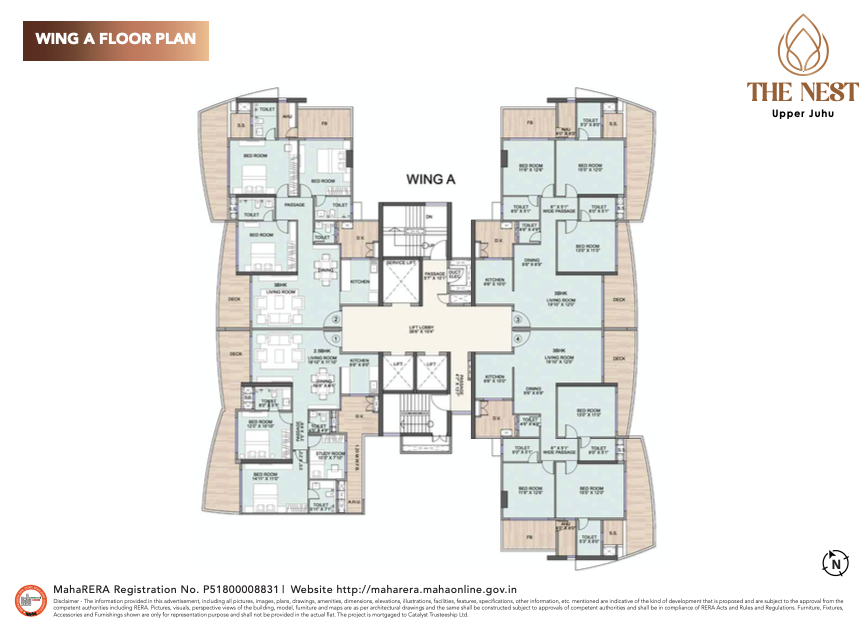 The Nest, Andheri West — floor plan 1