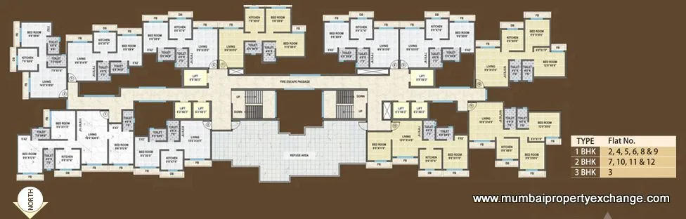 Zeal Regency, Virar — floor plan 1