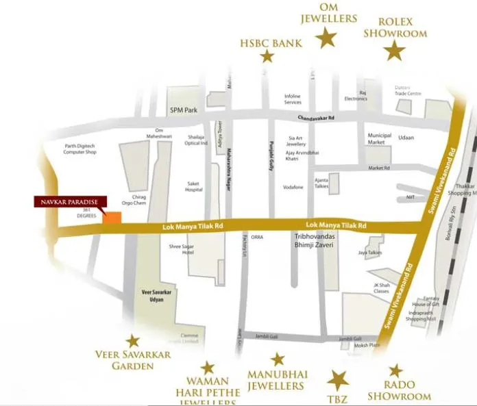 Navkar Paradise, Borivali West — floor plan 1