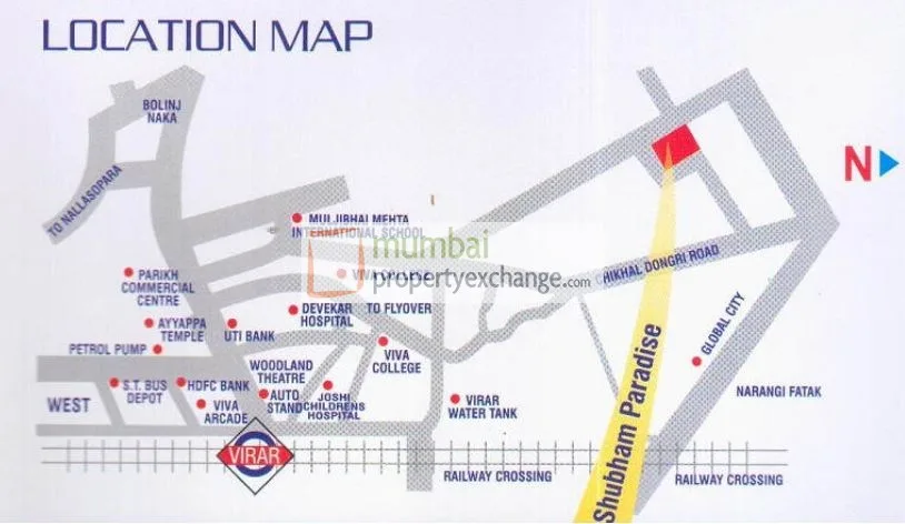 Shubham Galaxy, Virar — floor plan 2