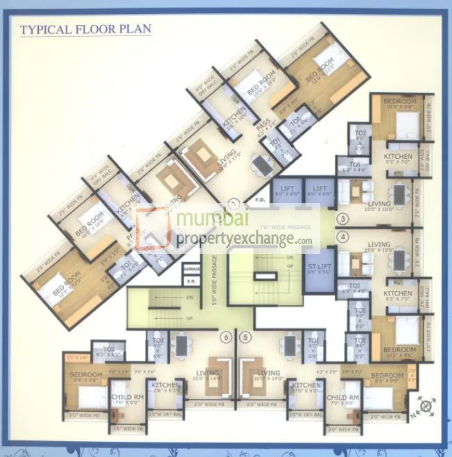 Signature II, Dahisar East — floor plan 1