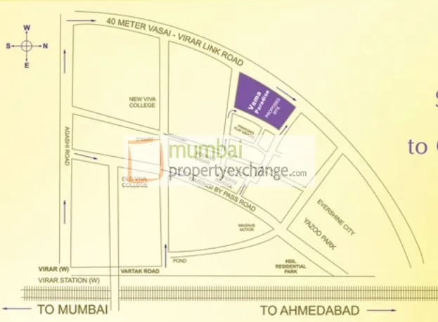 Vama Paradise, Virar — floor plan 2