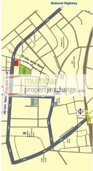 Sun Heights, Virar — floor plan 2