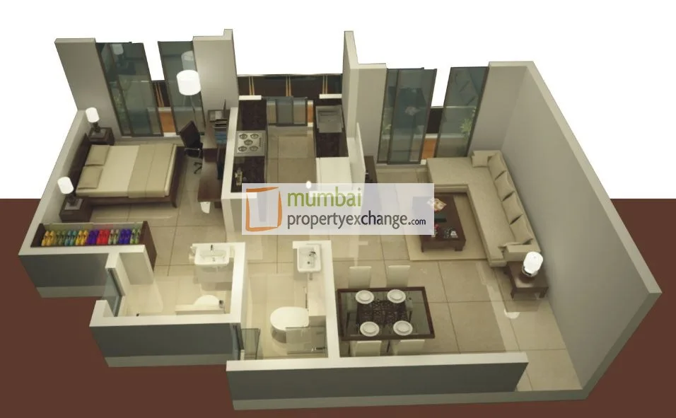 Kalash, Vasai — floor plan 1
