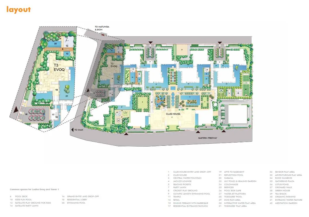 Lodha Evoq, Wadala — floor plan 1