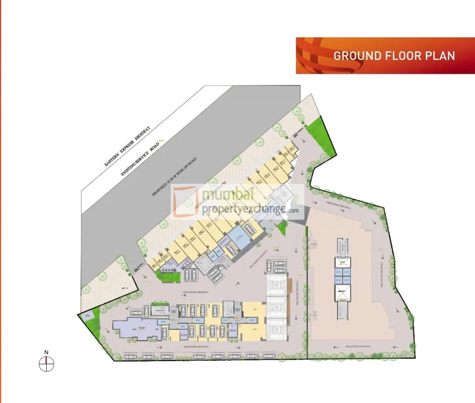 Ruparel Orion, Chembur — floor plan 1