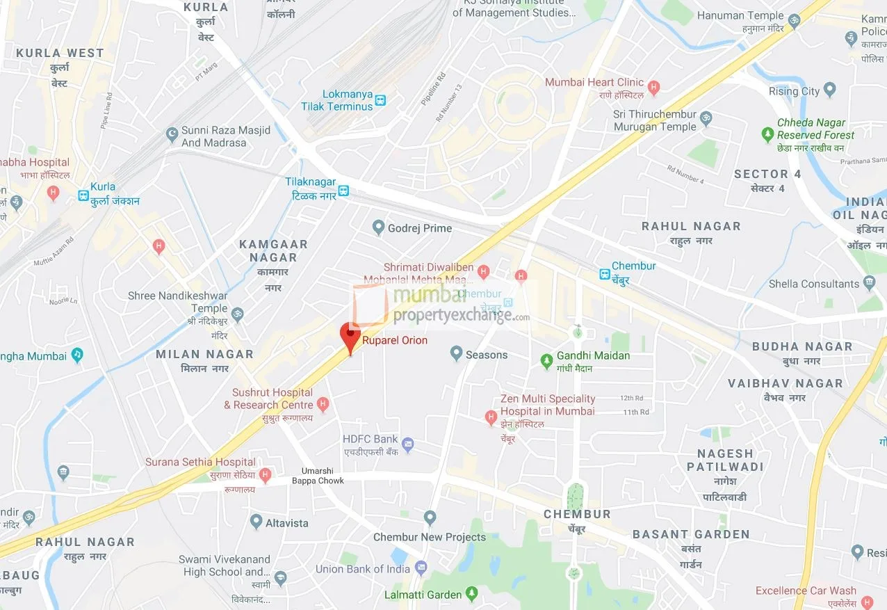 Ruparel Orion, Chembur — floor plan 2