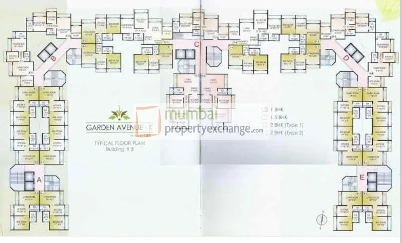 Garden Avenue K, Virar — floor plan 1